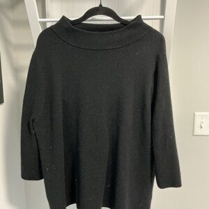 Fate Black Cowl Neck Sweater